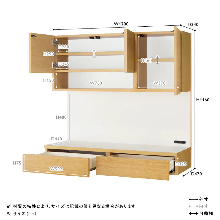 SOVI(ソヴィ) ユニット W1200 setC - Image 15