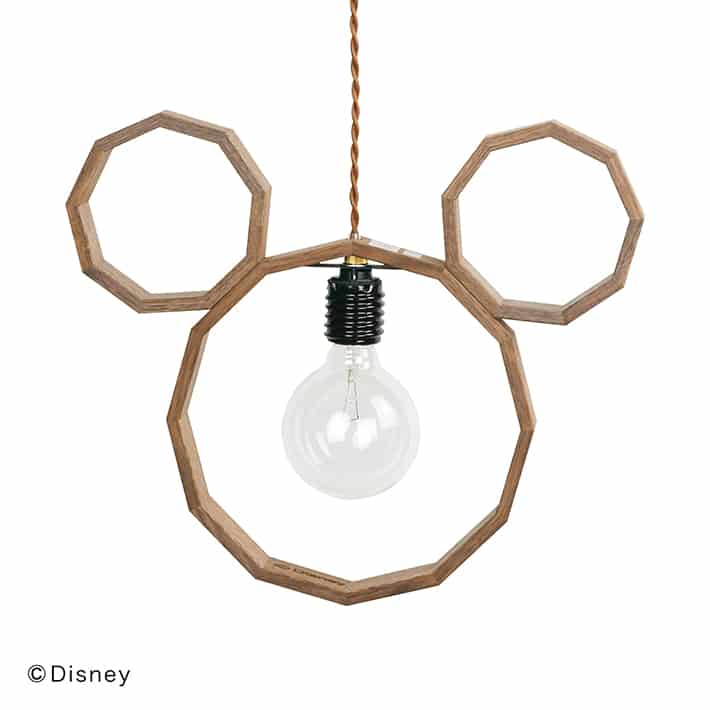 【Disney×unico】 MICKEY ペンダントライト - Image 2